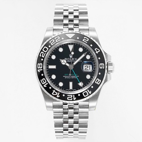 롤렉스 GMT-마스터2 스틸 검판 쥬빌레 40mm