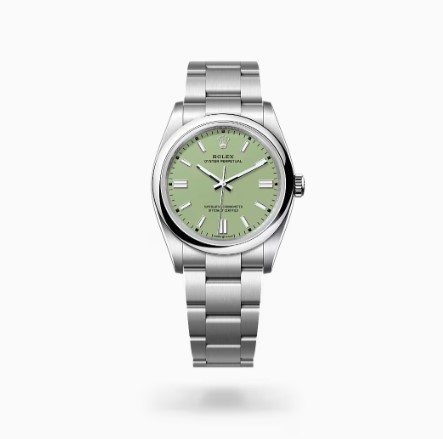 VSF 오이스터 퍼페추얼 126000 피스타치오 다이얼 36mm